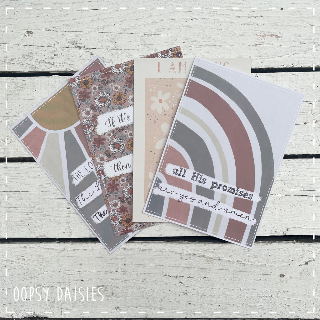 Print / Postcard Rainbow - All His Promises 13877