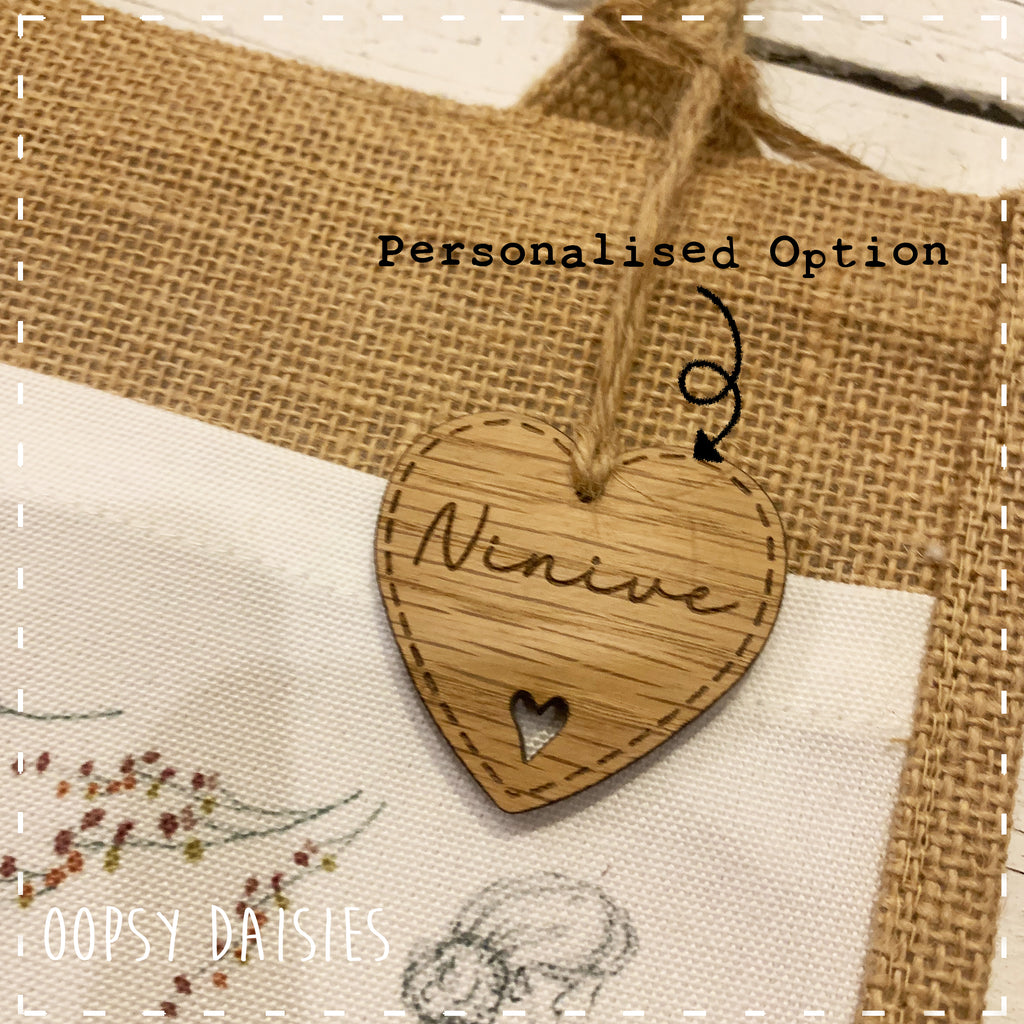 Book / Bible Jute Bag - Daughter of the King 14149