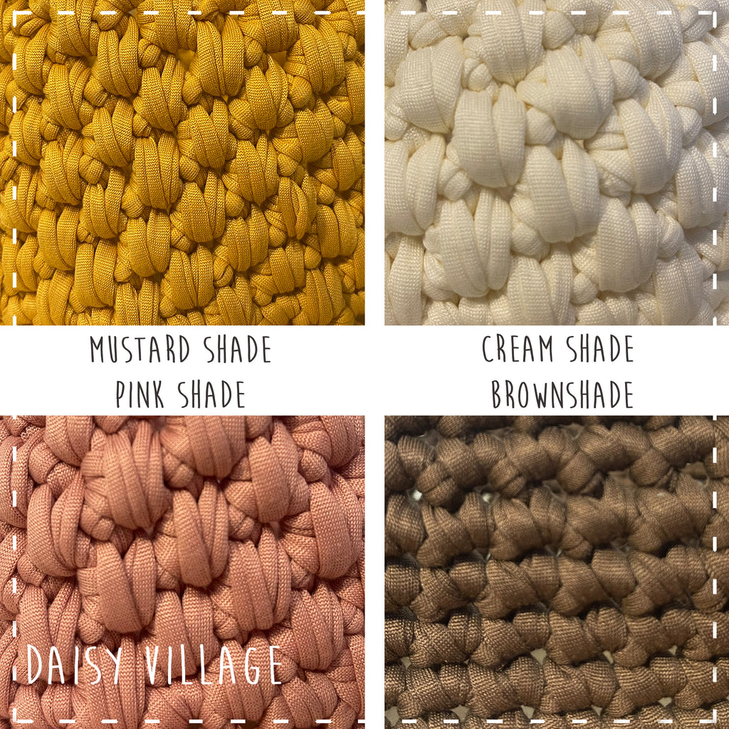 Crochet Large Basket 14487