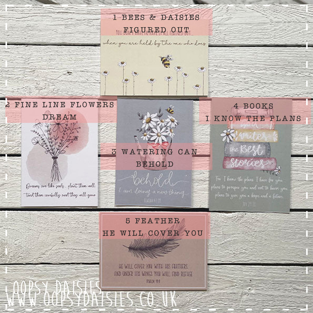 Postcard Print A6 Set of 5 13067