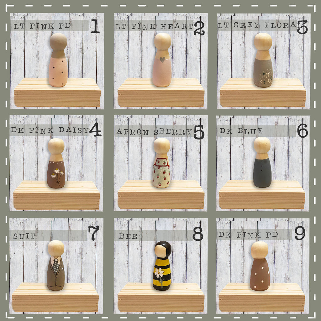 Peg Doll Scene - Beautiful Mama 13694