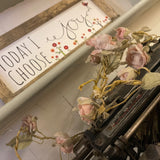 Handmade Sign Long Md - Choose Joy 13815