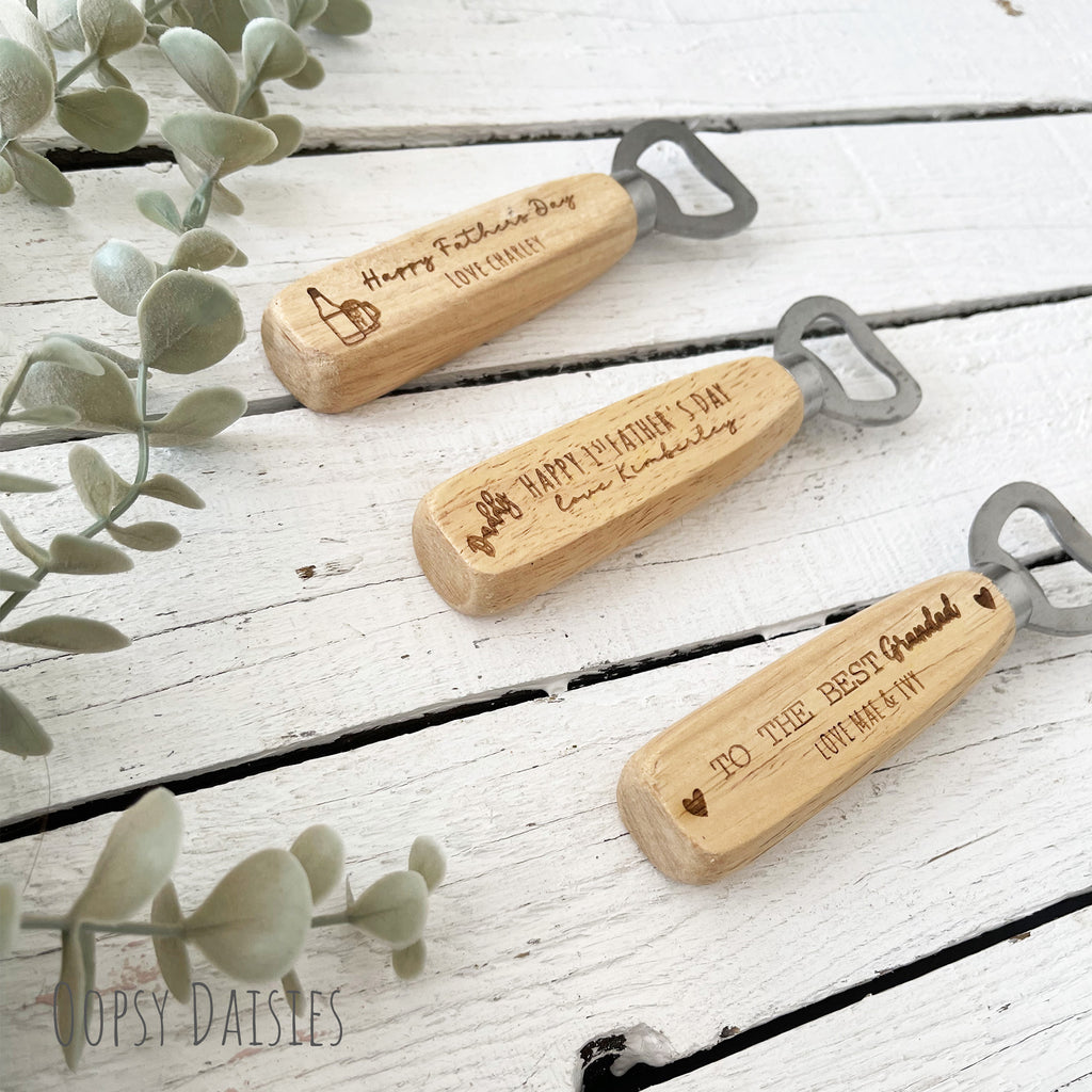 Personalised Bottle Opener - Slant 13842