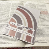 Print / Postcard Rainbow - All His Promises 13877