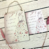 Plaque A5 - She is Clothed 14142