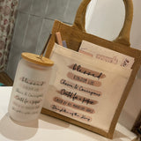 Book / Bible Jute Bag - Daughter of the King 14149