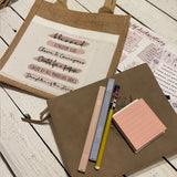 Book / Bible Jute Bag - Daughter of the King 14149