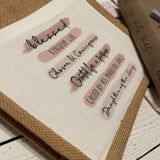 Book / Bible Jute Bag - Daughter of the King 14149