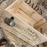 Survival Kit Bottle Opener Crate 14270