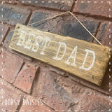 Pallet Sign - Best Dad 14279