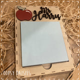 Post It Note Holder - Apple 14303