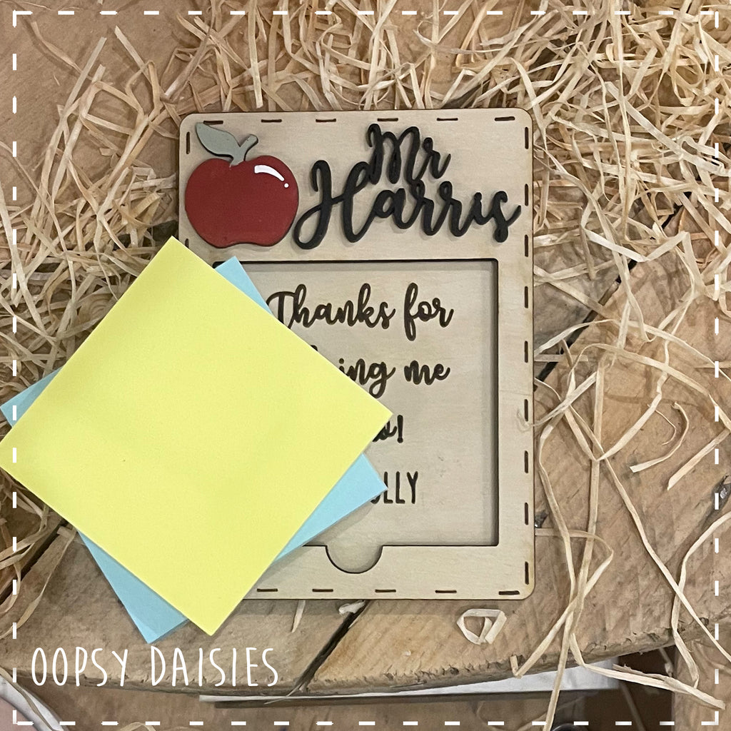 Post It Note Holder - Apple 14303