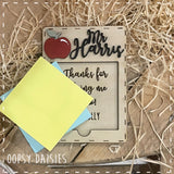 Post It Note Holder - Apple 14303