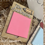Post It Note Holder - Crayon 14304