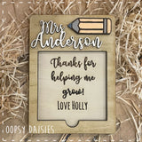 Post It Note Holder - Crayon 14304