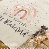 Tote Bag with Rainbow - #teacherlife 14306