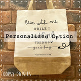 Canvas Tote Bag - Overthink Things 14462