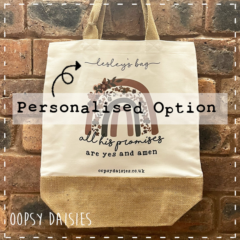 Canvas Tote Bag - All His Promises 14465