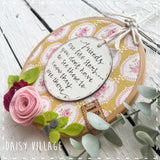 Embroidery Hoop - Friends are Like Stars 14483