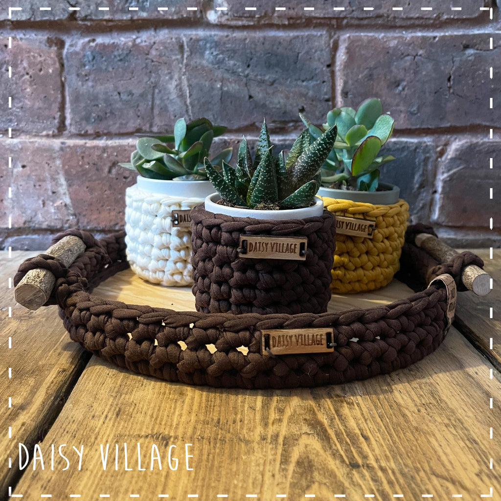 Personalised Crochet Cactus Pot 14490