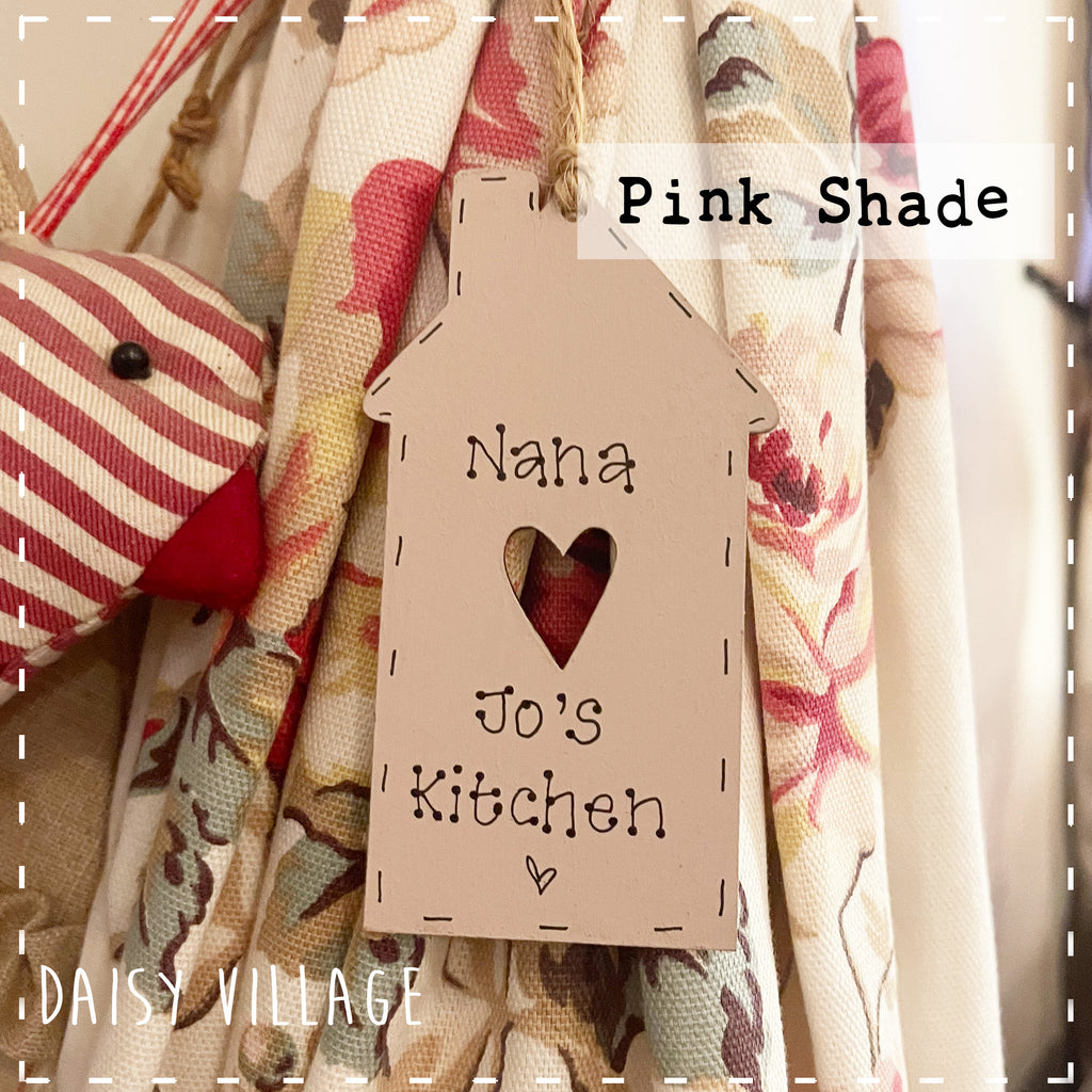 Personalised Mini Hanging Houses 14499