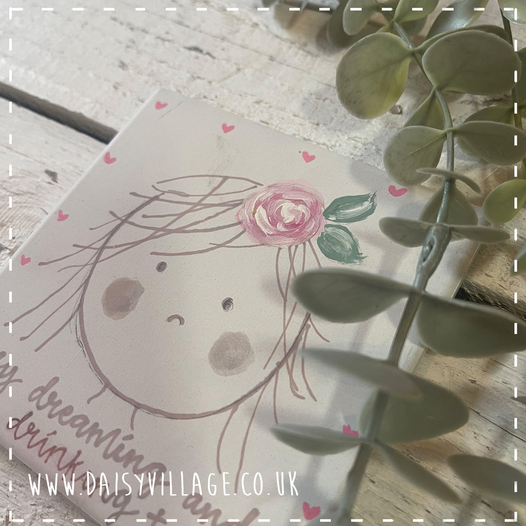 Coaster Ceramic Personalised - Girl 14508