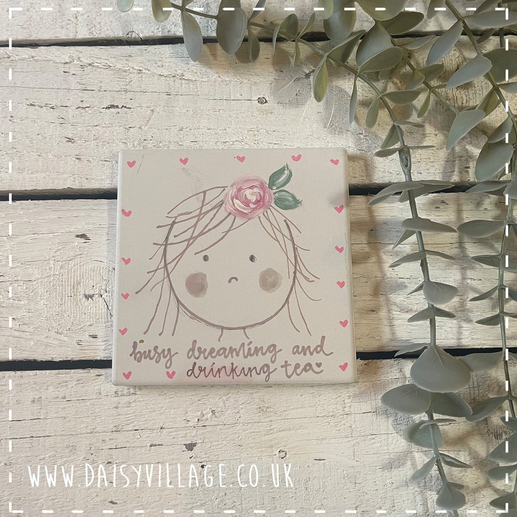 Coaster Ceramic Personalised - Girl 14508