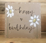 Personalised Card / Postcard - Tall Daisies 8723