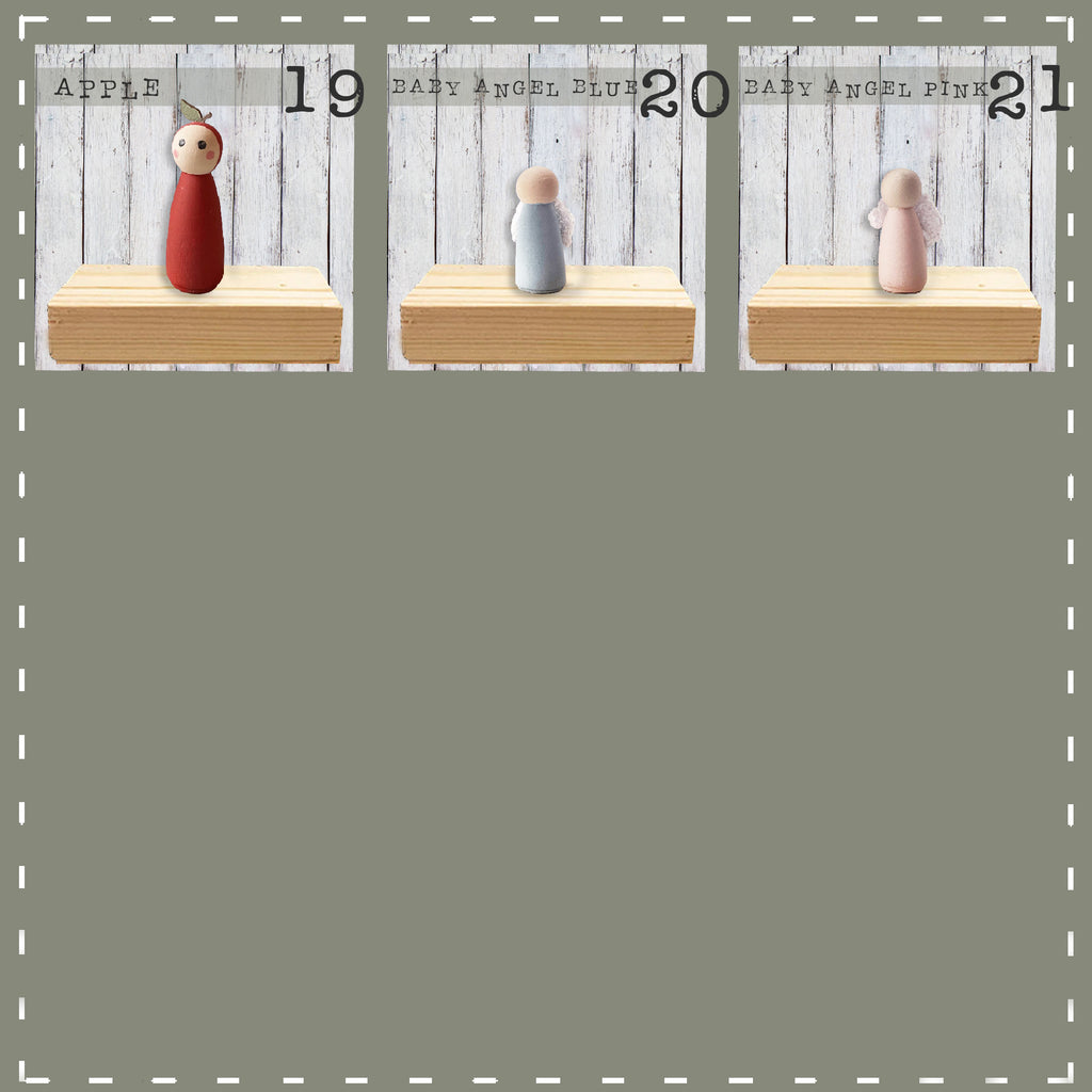 Peg Doll Scene - Family 13811