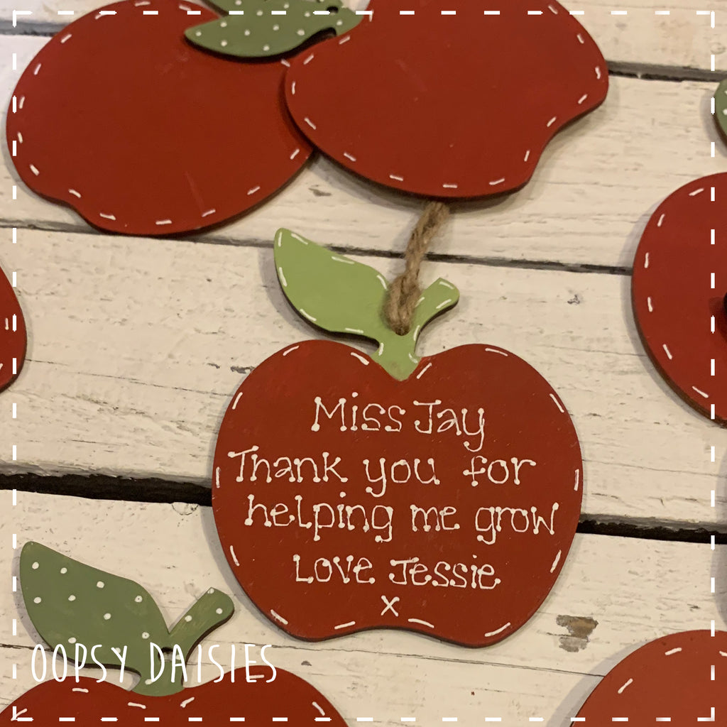 Large Apple Plaque 3505