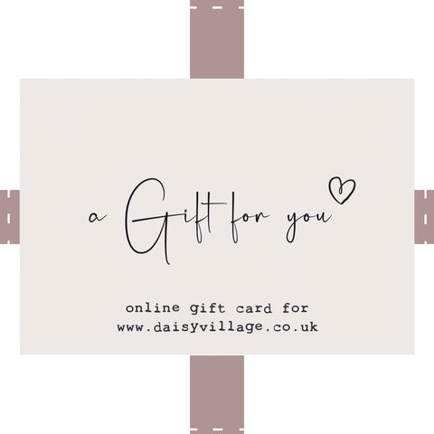 Daisy Village Online Gift Card