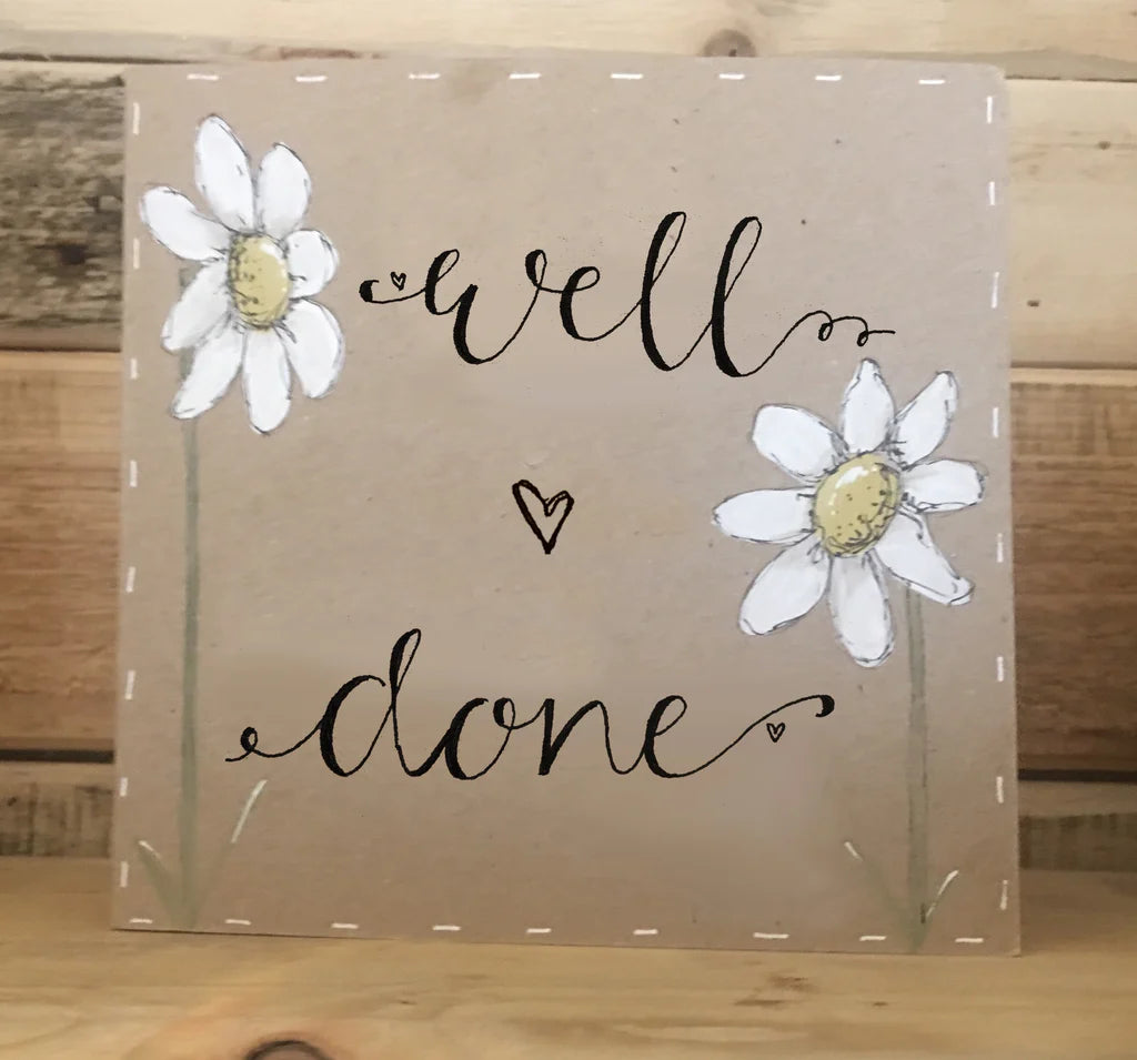 Personalised Card / Postcard - Tall Daisies 8723