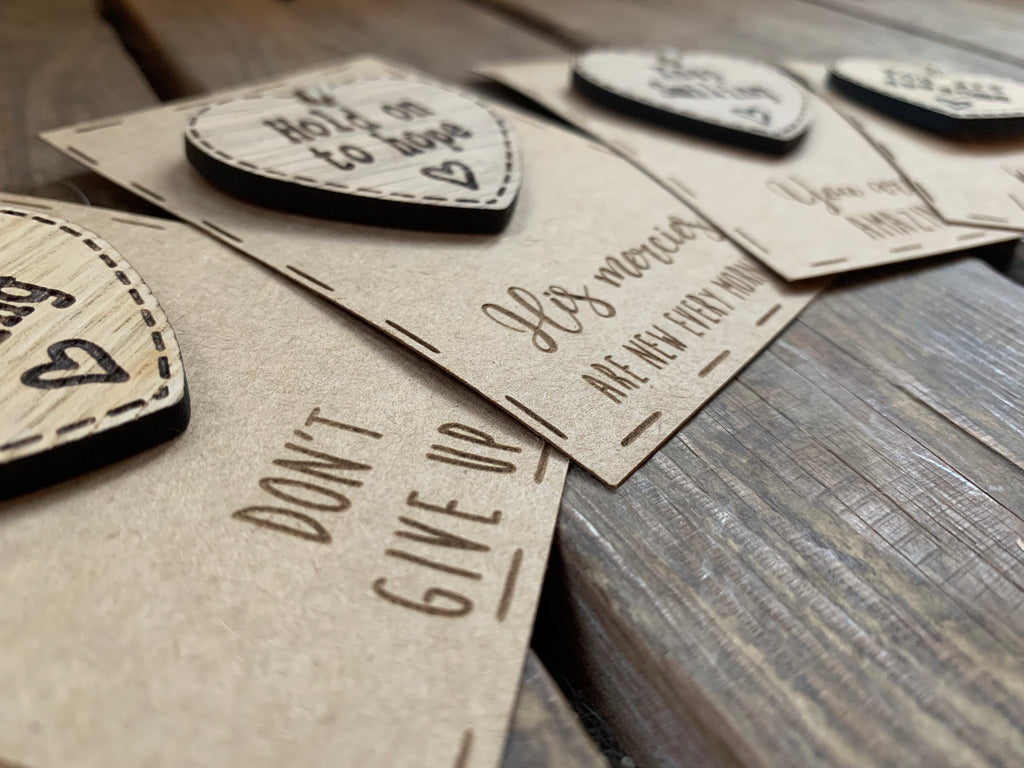 Handmade Little Sentiment Heart & Card - You are Special 10004