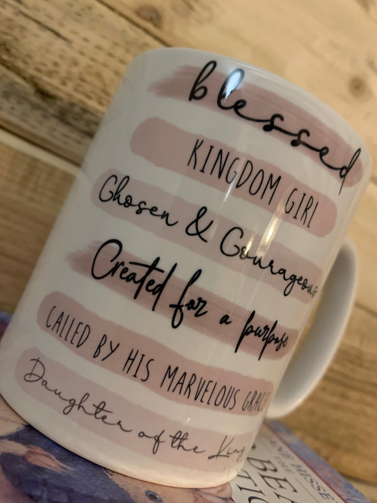 Highlights 10oz Mug - Scripture Wording Pink 10702