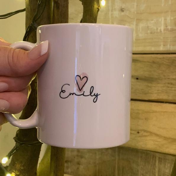 Highlights Mug - Whose Daughter I Am Pink/Grey 10810