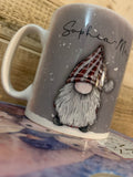 Gnome Snowy 10oz Mug - Issac Gnome Personalised 10708