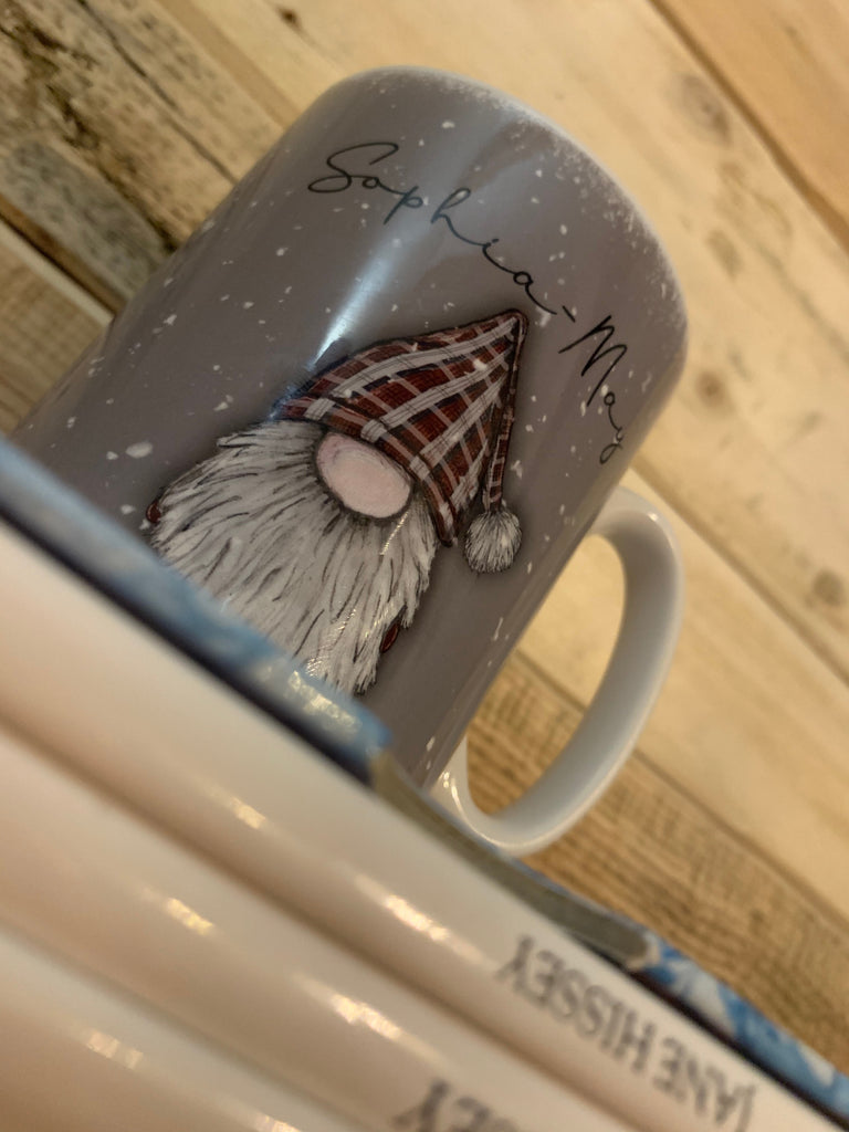 Gnome Snowy 10oz Mug - Issac Gnome Personalised 10708