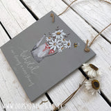 Sq Plq Flowers in Watering Can - Behold 13046