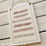 Plaque A5 - Daughter of the King 13068