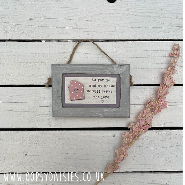 Mini Picture - As For Me & My House 13083