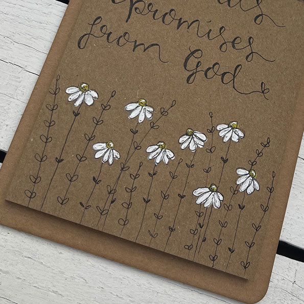 Personalised Hanging Clip Pad - Small Daisies 13092