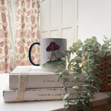 Thankful Range Mug/Black Handle - Toadstool Lazy Days 13285