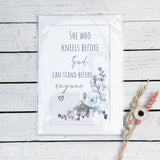 Prints - Stands Before Anyone 13096