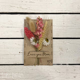 Mini Posy on Card - Love you mom 13683