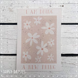 Print / Postcard Flowers - A New Thing 13876