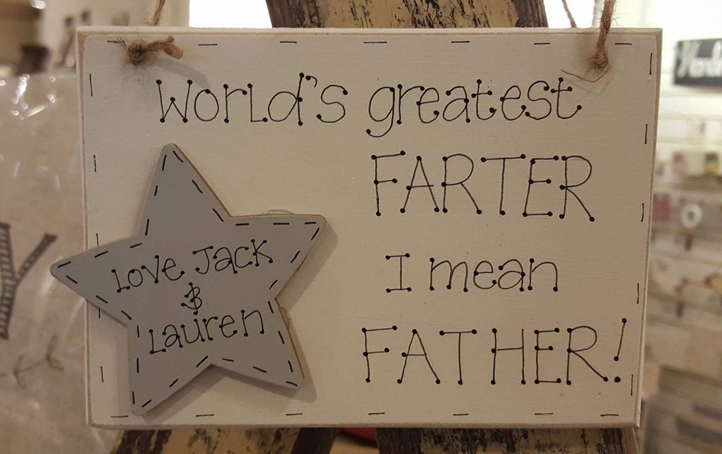 Md Sq Plq with Star - Farter 6138