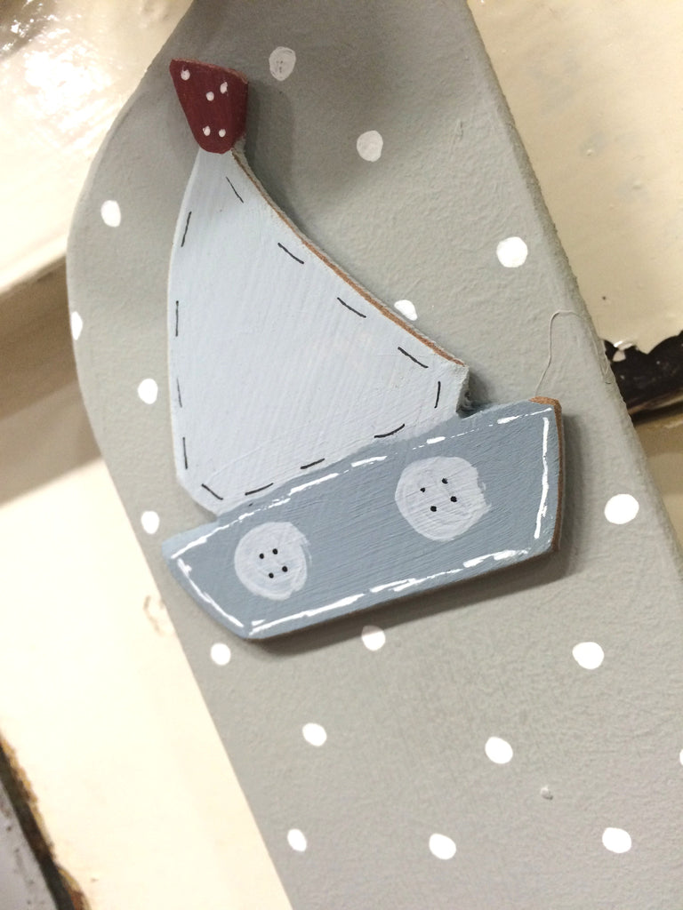 Personalised Door Hanger - Boat 416