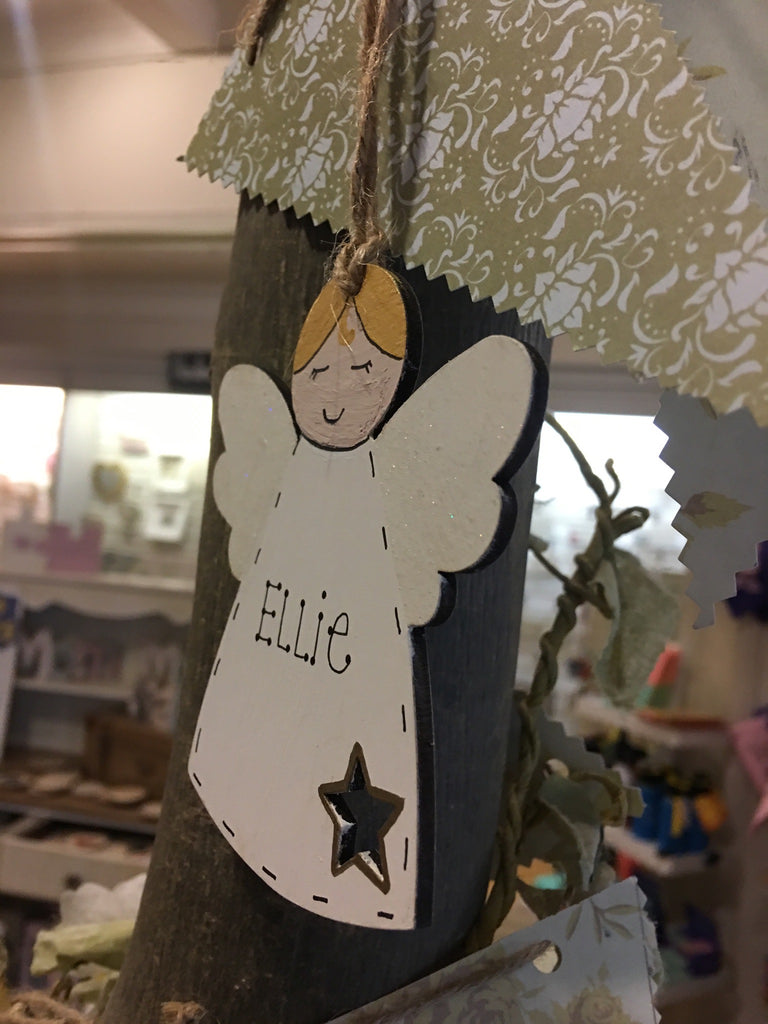 Personalised Wooden Angel 5273