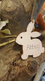 Personalised 3ml Bunny Plaque 825