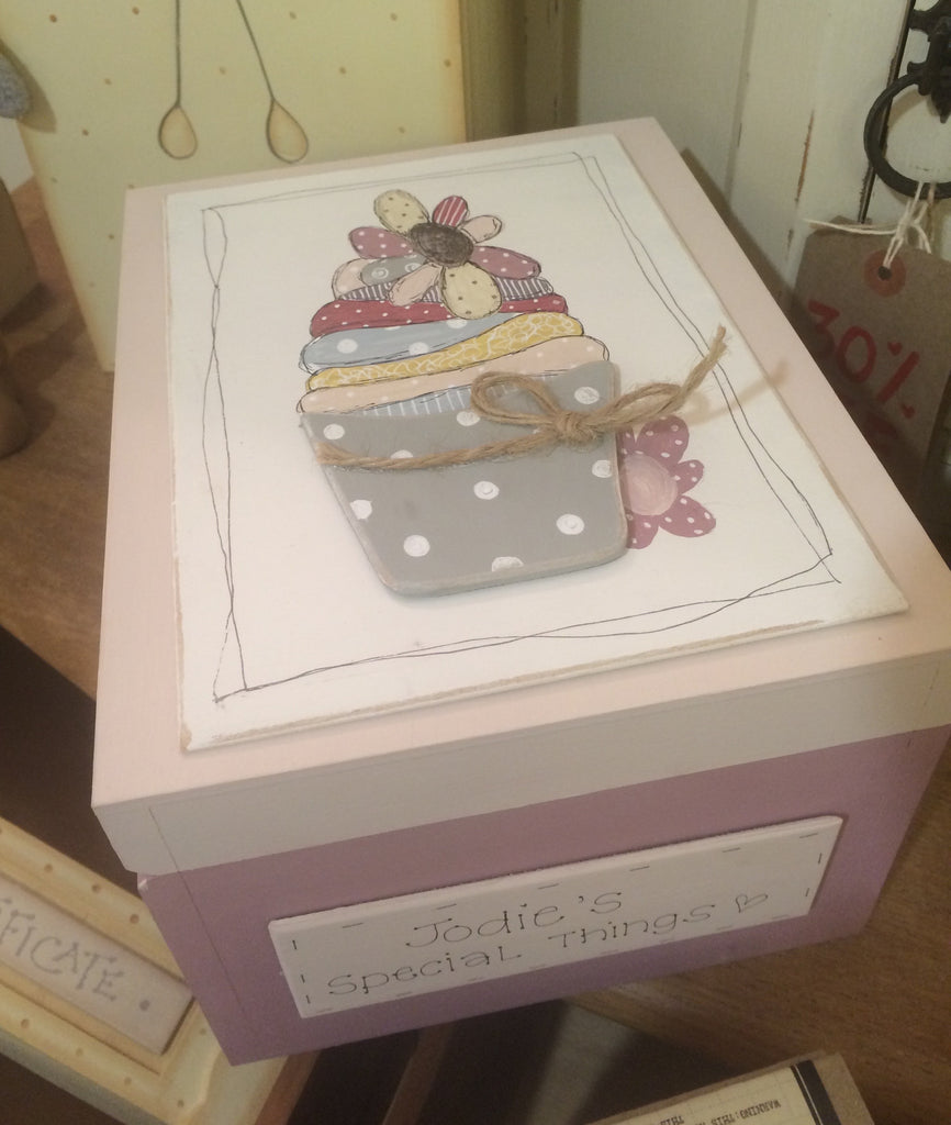 Keepsake Box Sm - Cupcake 4392
